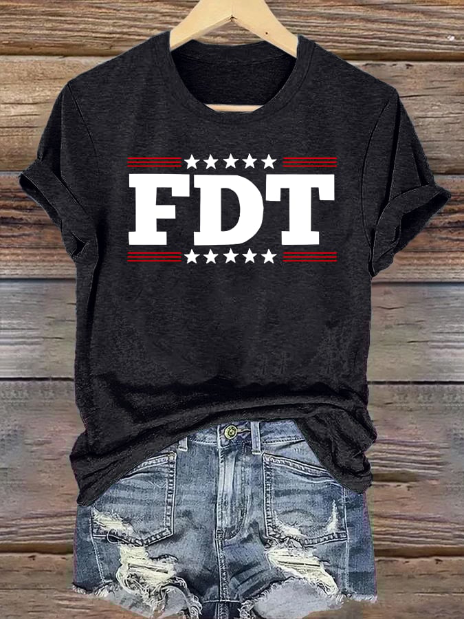 Women's  FDT Print  T-Shirt