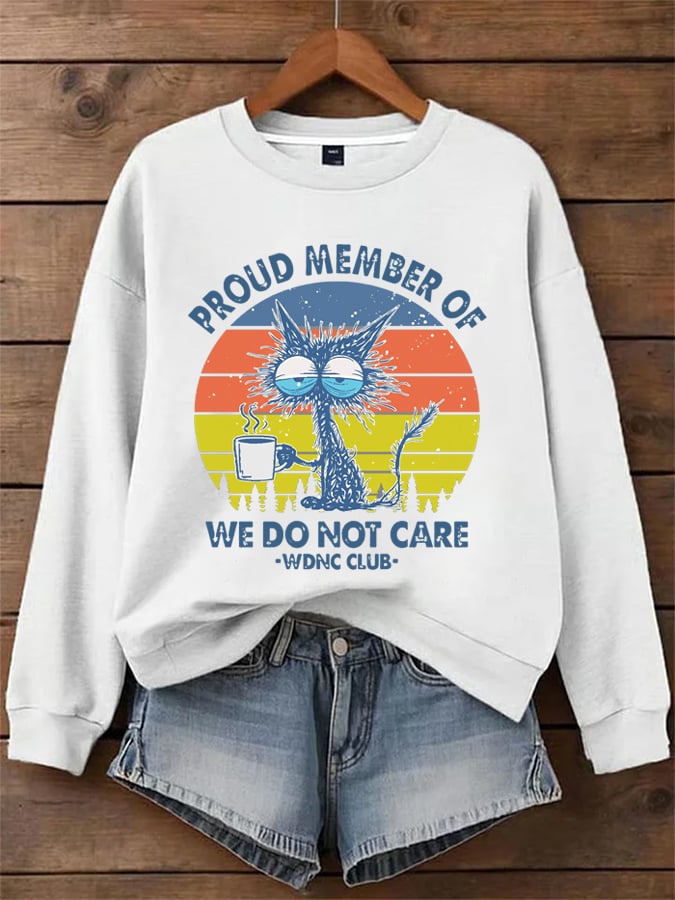 Women's WDNC Menopause & Perimenopause Printed Sweatshirt