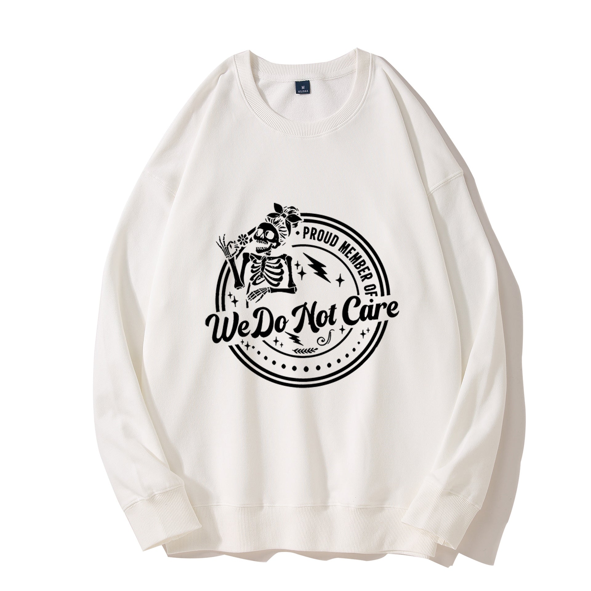 Women's Retro Fun We Don't Care About Menopause/Perimenopause Printed Sweatshirt