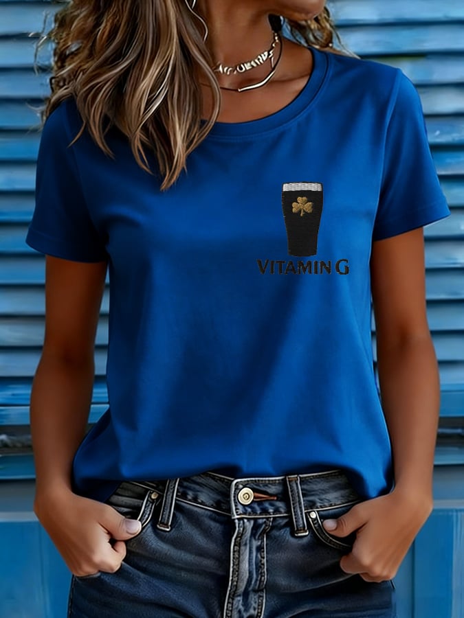 Women's Vitamin G St. Patrick's Day Print T-shirt