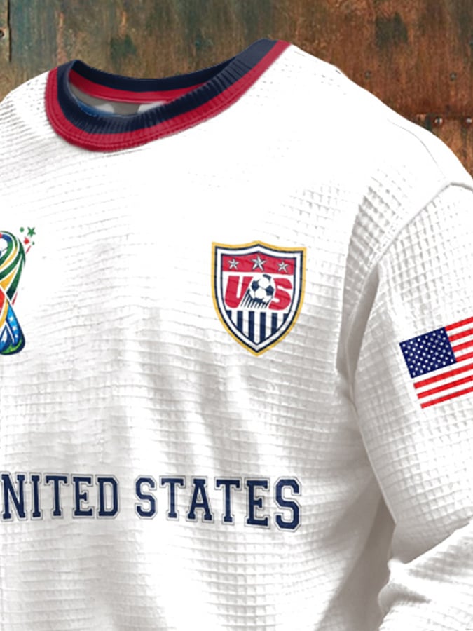 Men's USA Soccer Supporter Print T-Shirt