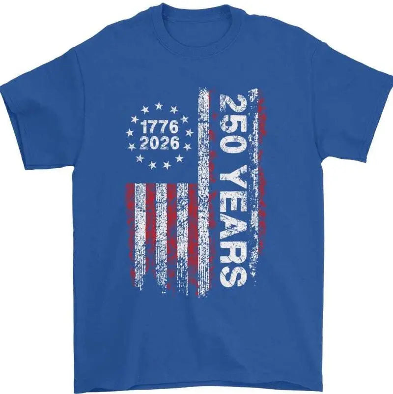 Unisex America 250th Birthday T-Shirt