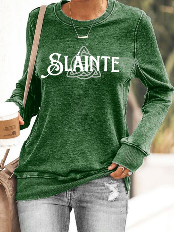 Women's St Patrick’s Print Hoodie