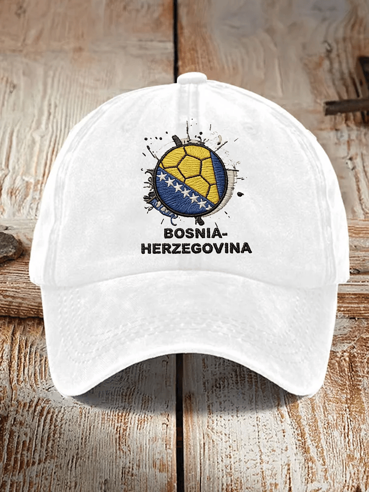 Unisex Bosnia ZMAJEVI Football Lover Print Gift For Soccer Fans Hat