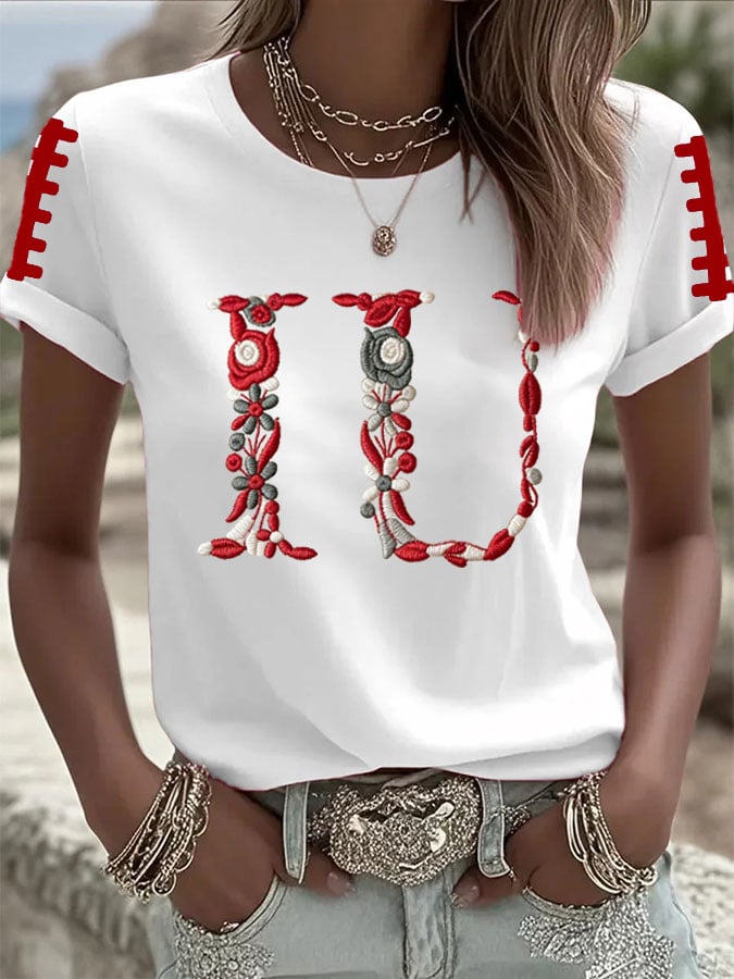 Women's Football  T-shirt