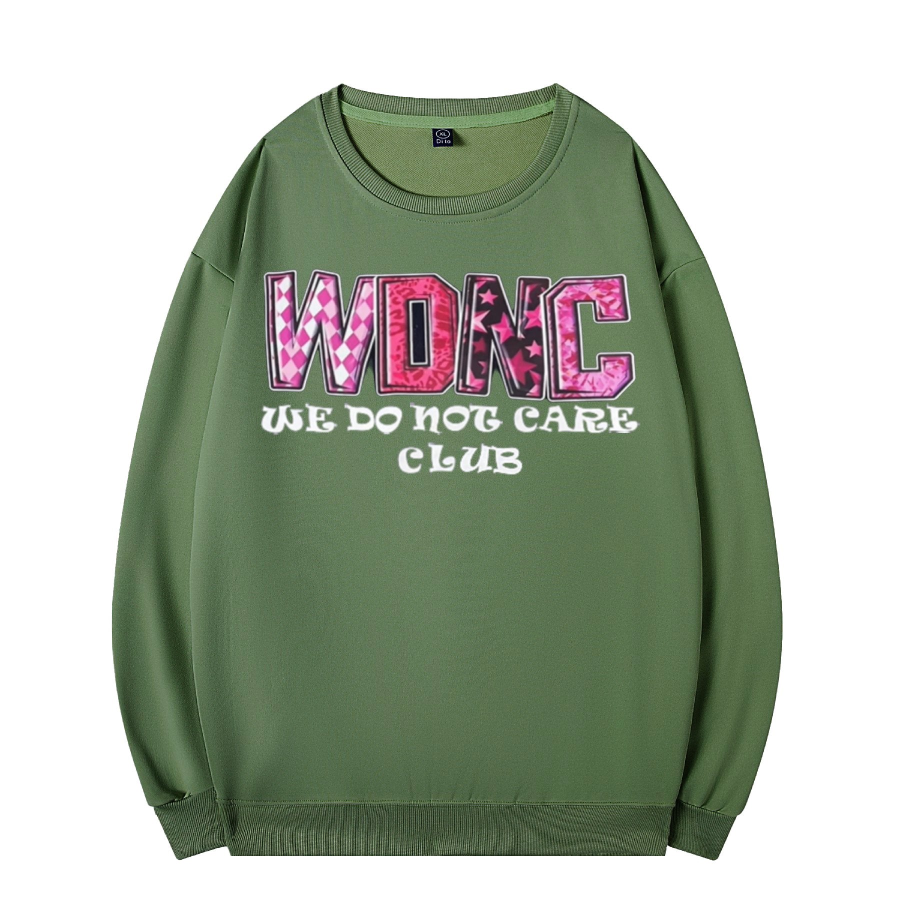 Women's Retro Funny Proud Member Of Club We Do Not Care Menopause Perimenopause Print sweatshirt