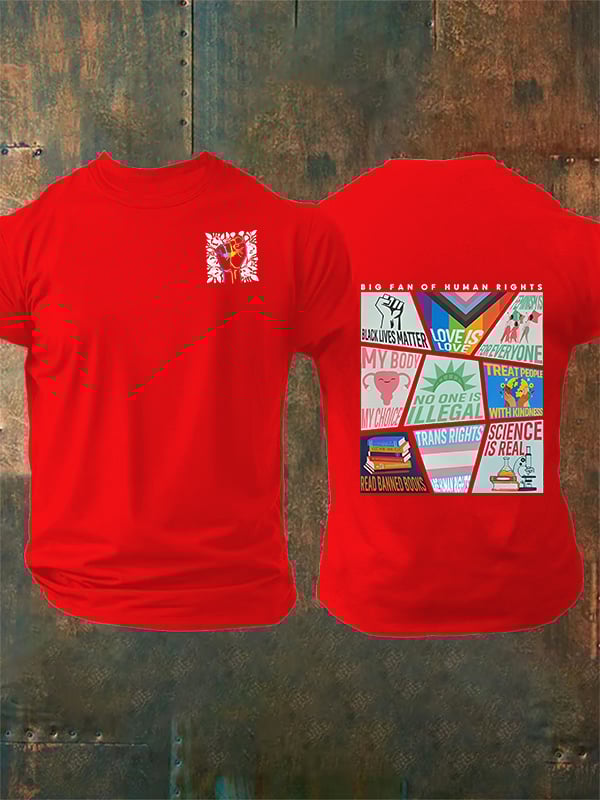 Men's  speaks my beliefs  Print  T-Shirt