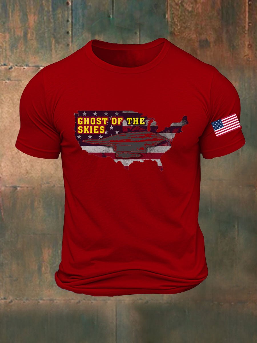 Men's B-2 Bomber  Print T-Shirt