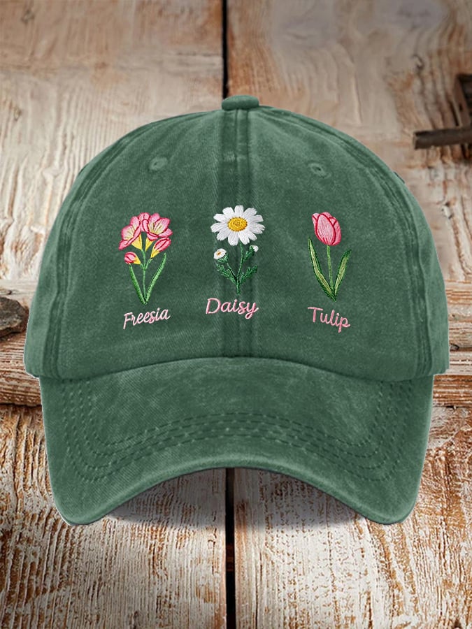 Women's Casual Floral Hat