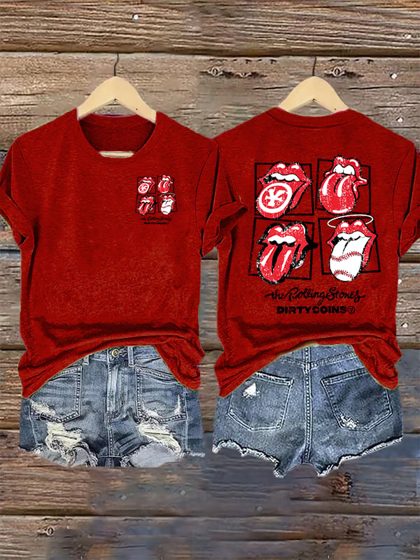 Women's  DIRTYCOINS Printed T-Shirt