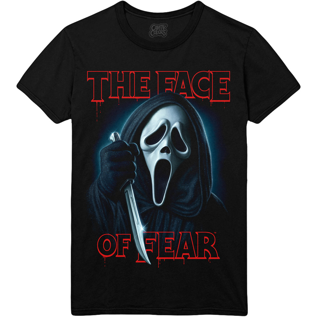 Unisex GHOST FACE: THE FACE OF FEAR - T-SHIRT
