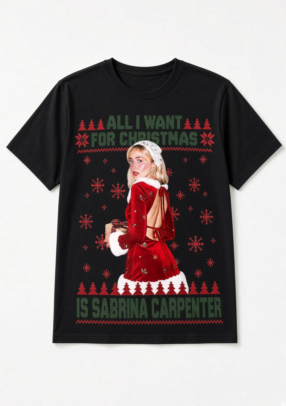 Unisex All I Want for Christmas Tee – The Perfect Holiday Gift for Pop Music Fans 🎄🎁