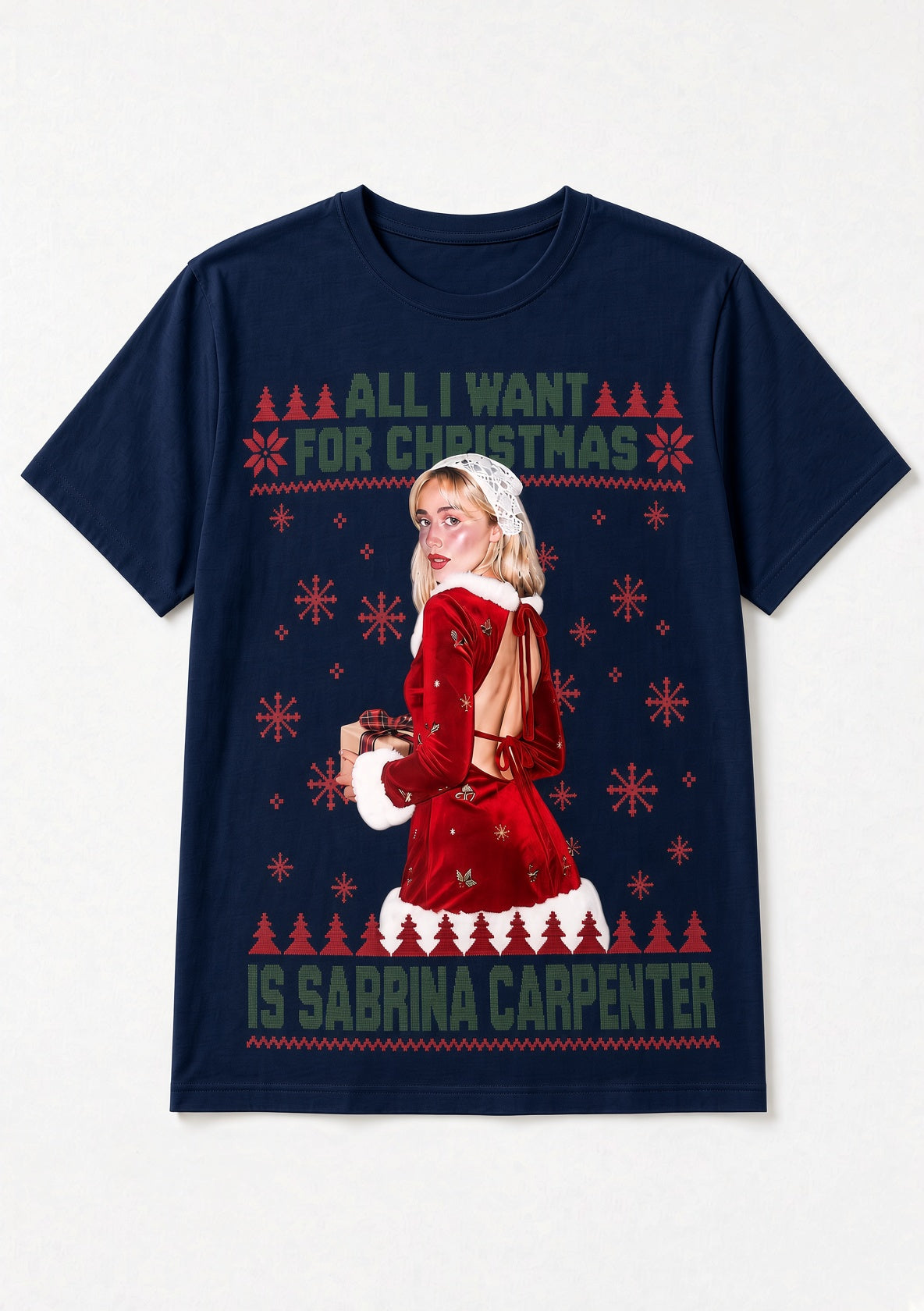 Unisex All I Want for Christmas Tee – The Perfect Holiday Gift for Pop Music Fans 🎄🎁