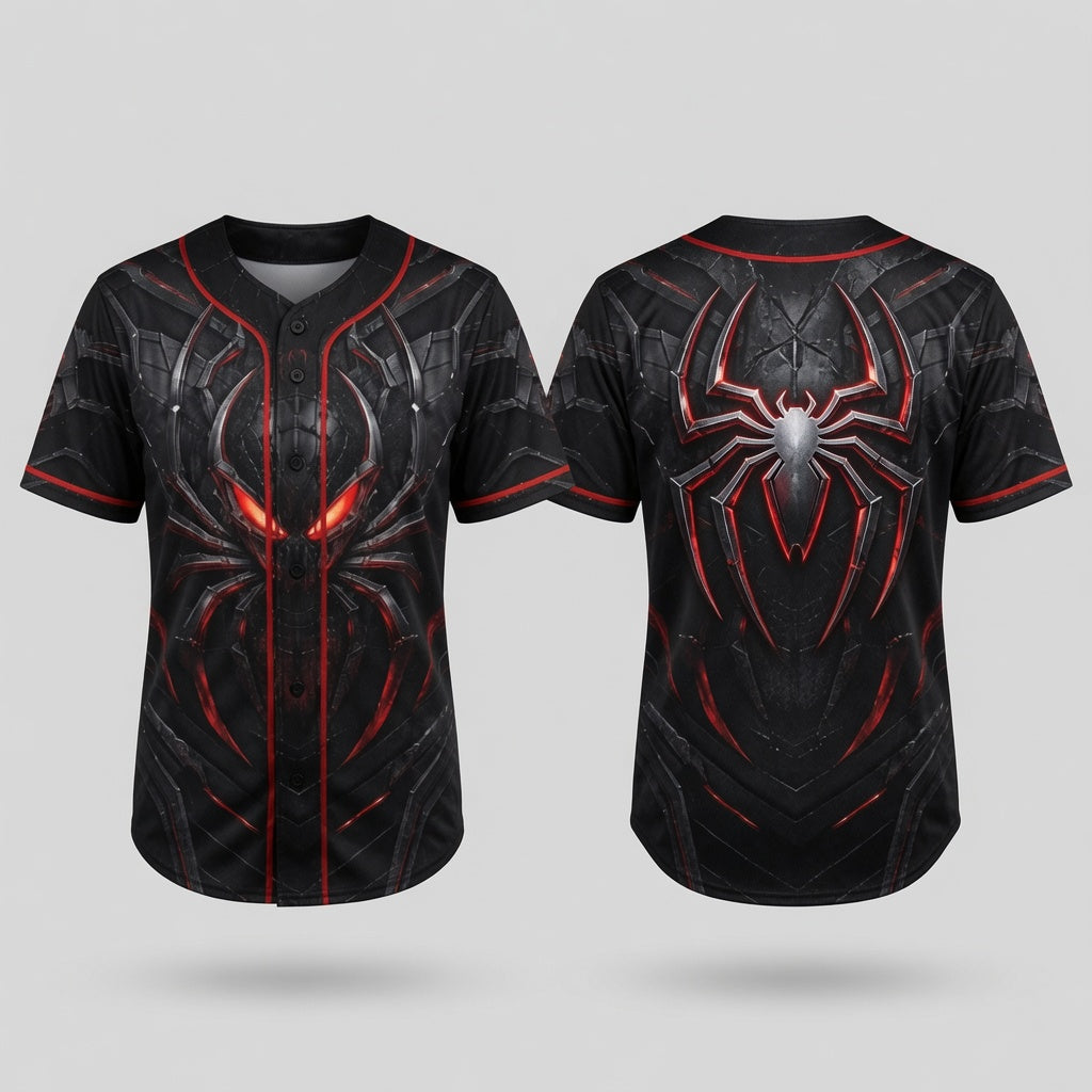 Unisex Premium Spiderman Jersey Shirt