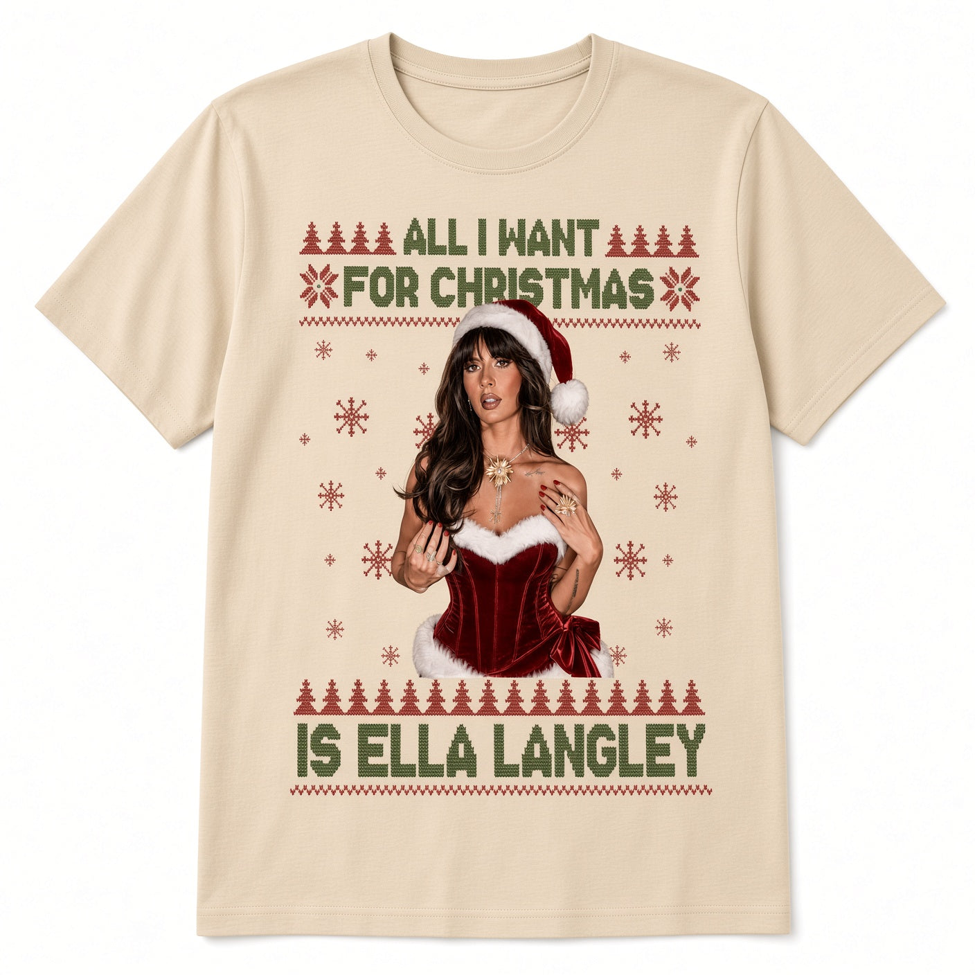 Unisex Christmas Country Music Graphic Tee – The Ultimate Holiday Shirt for Country Music Fans 🎄🤠🎸