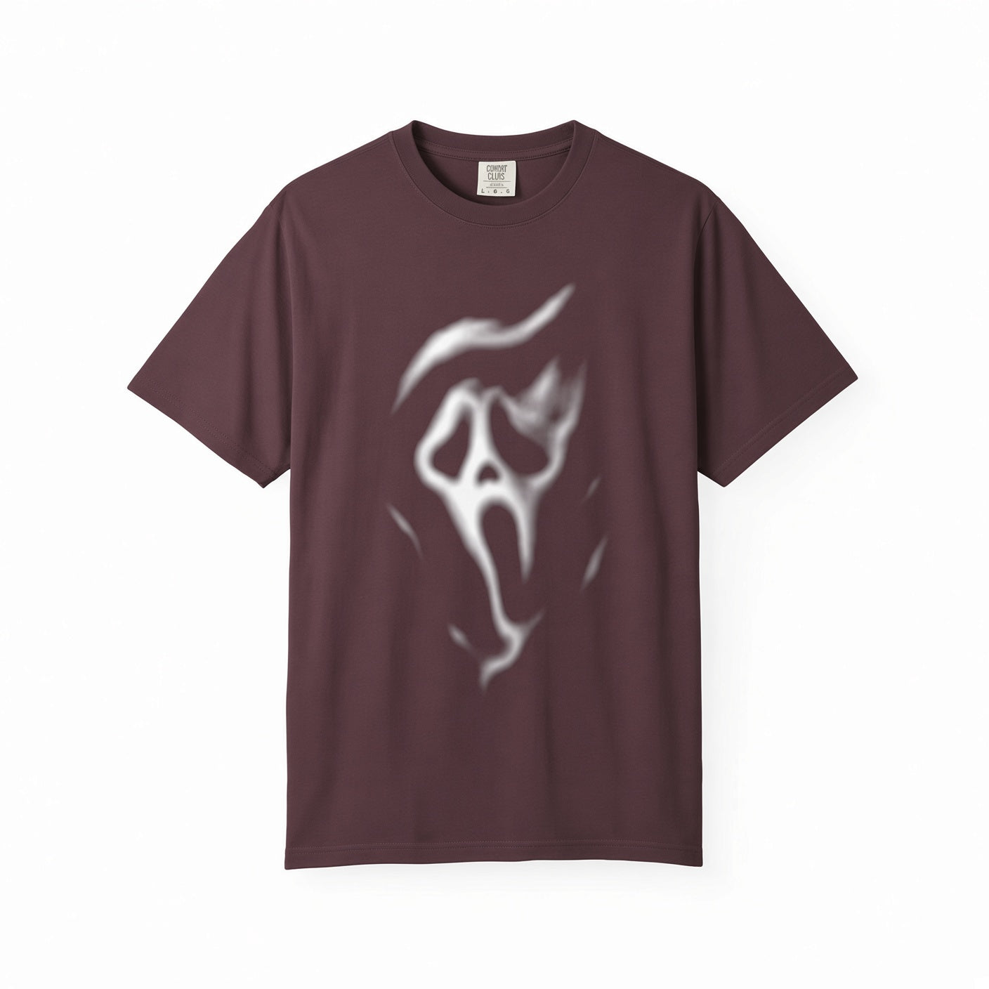 Unisex Halloween Ghostface Smoke Face T-Shirt