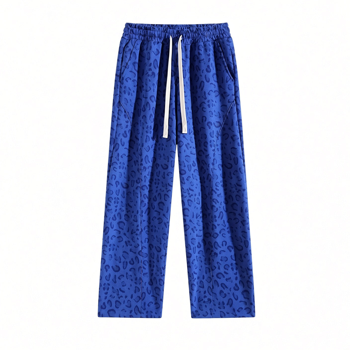 🐆 Unisex Cheetah Print Wide-Leg Pants – Casual Lounge Trousers 🔥