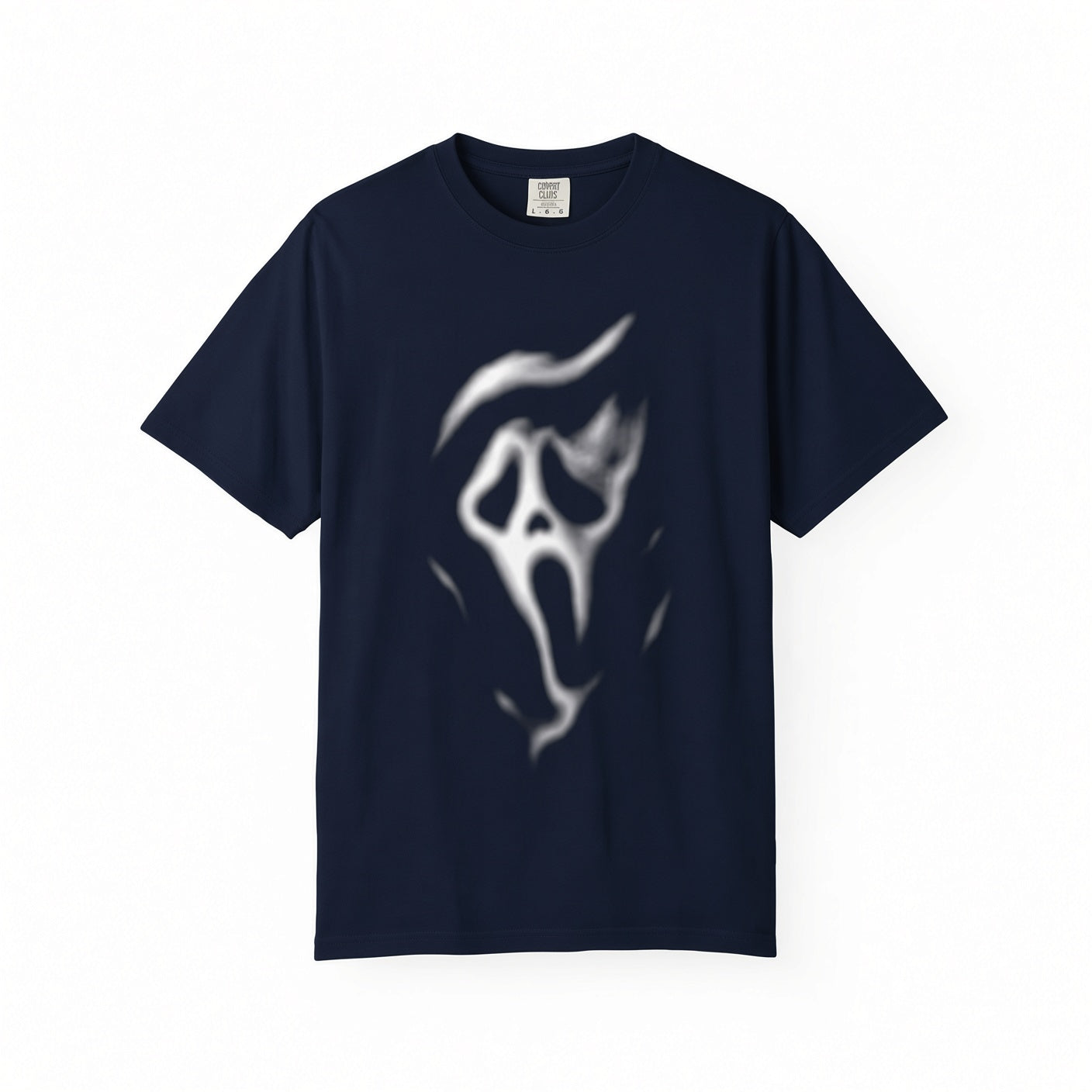 Unisex Halloween Ghostface Smoke Face T-Shirt