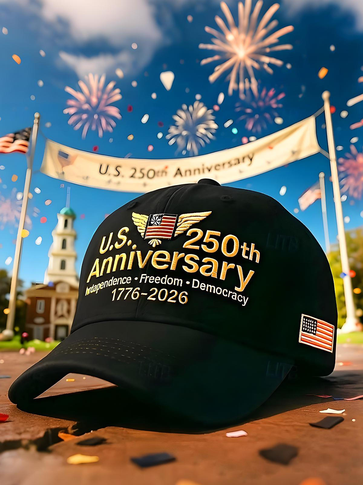 250th Anniversary Celebrate Men's Print Baseball Cap