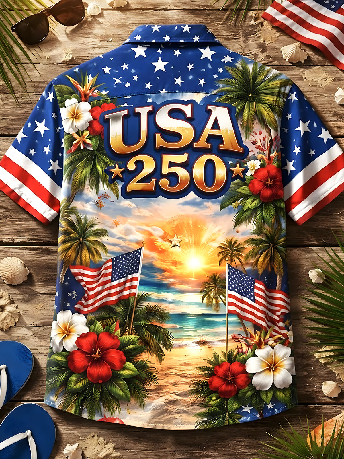 250th Anniversary Celebrate Men's Pocket Short Sleeve Shirts
