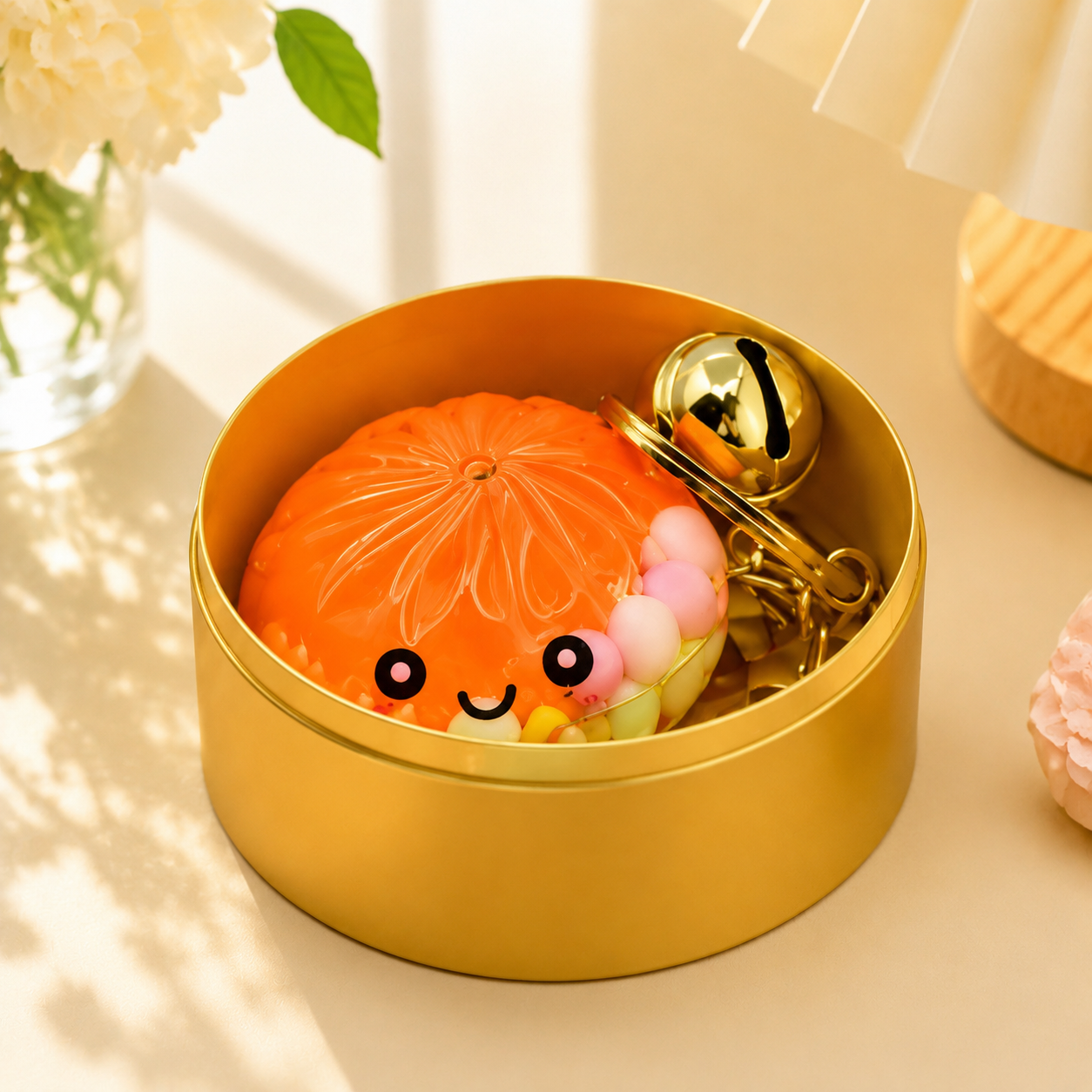 🔥 LAST DAY 50% OFF 🔥Glow In The Dark Kawaii Bao Bun Keychain