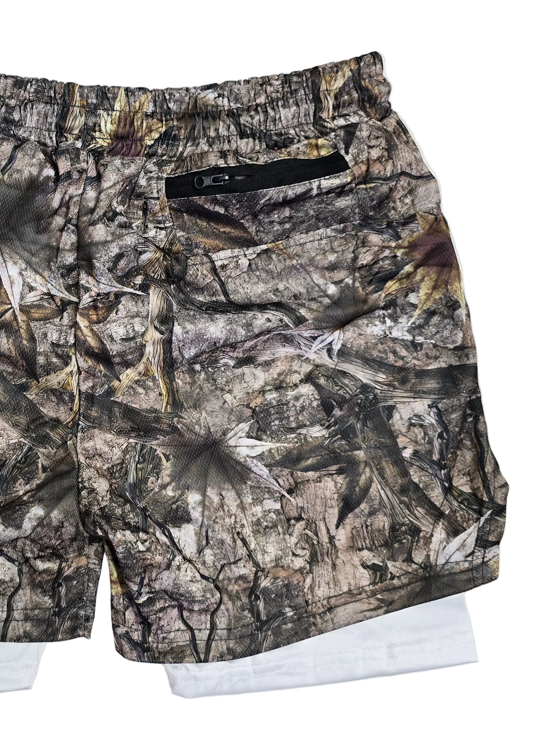 GhostFace 2 " Camo" Gym Shorts