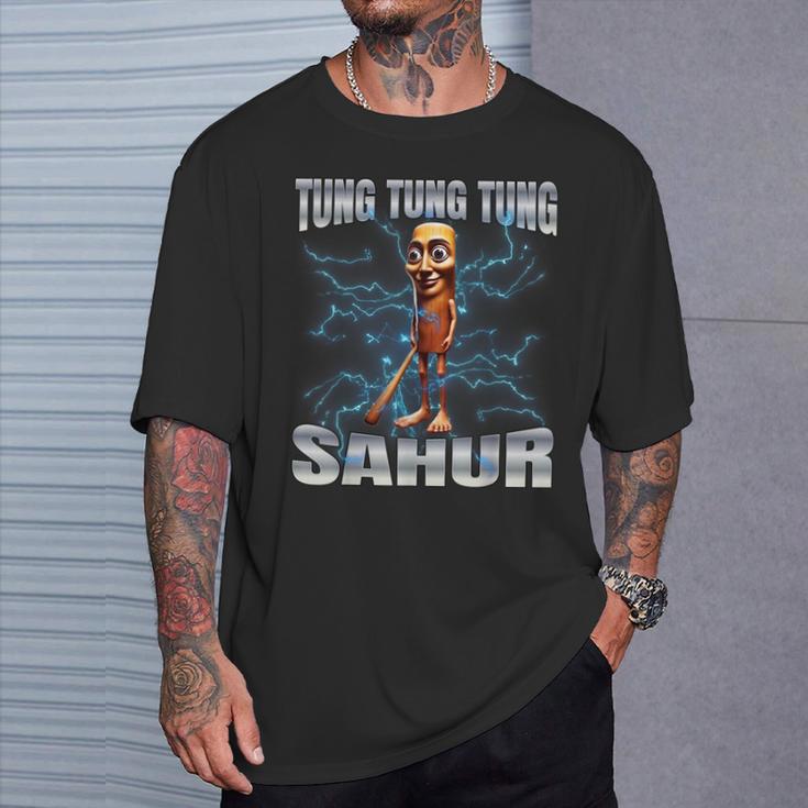 Men's Tung Tung Sahur Cadeau Humoristique T-Shirt