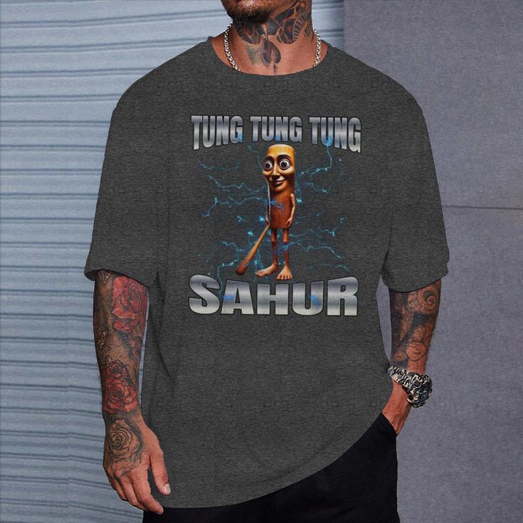 Men's Tung Tung Sahur Cadeau Humoristique T-Shirt