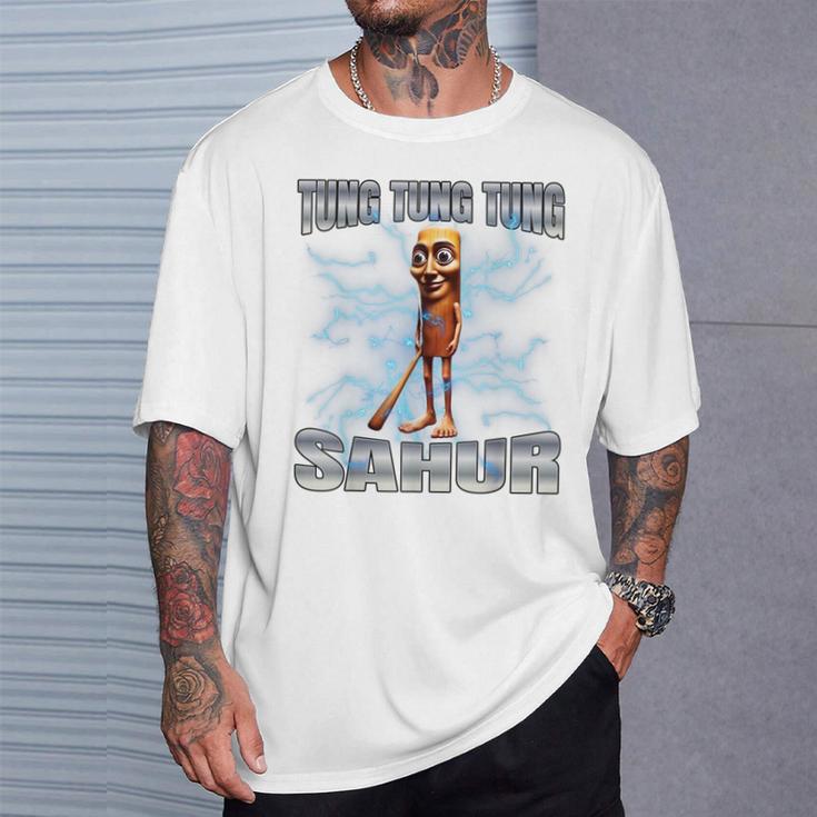 Men's Tung Tung Sahur Cadeau Humoristique T-Shirt